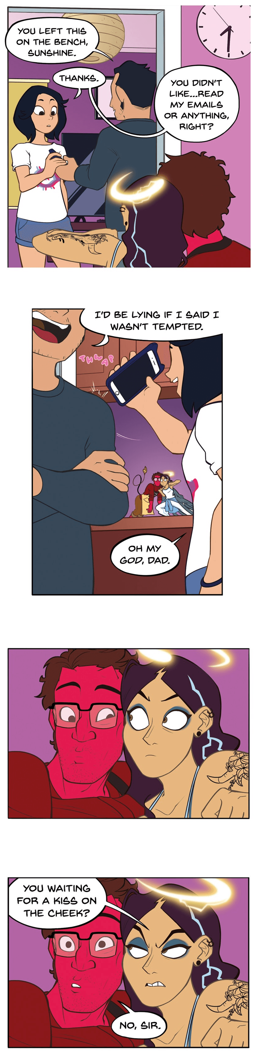 Webtoon content